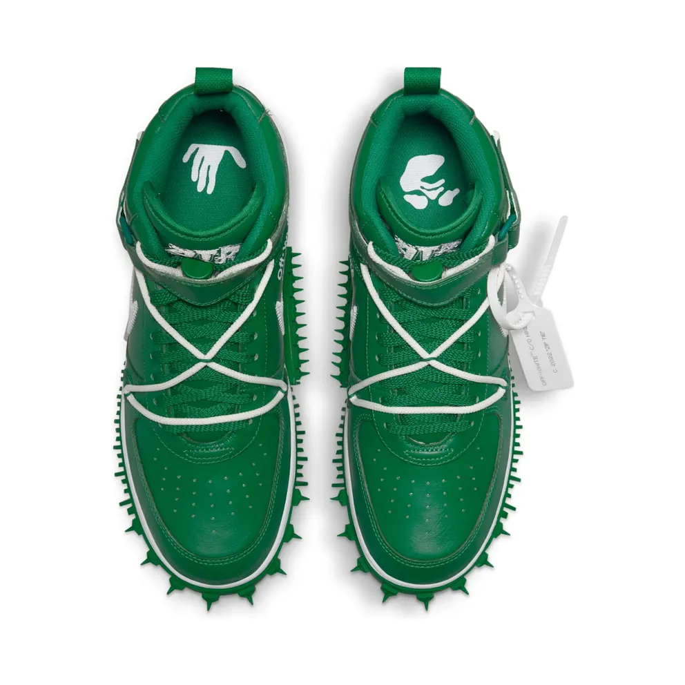 Nike Air Force 1 Mid x Off-White ™ Pine Green/White/White (DR0500-300)