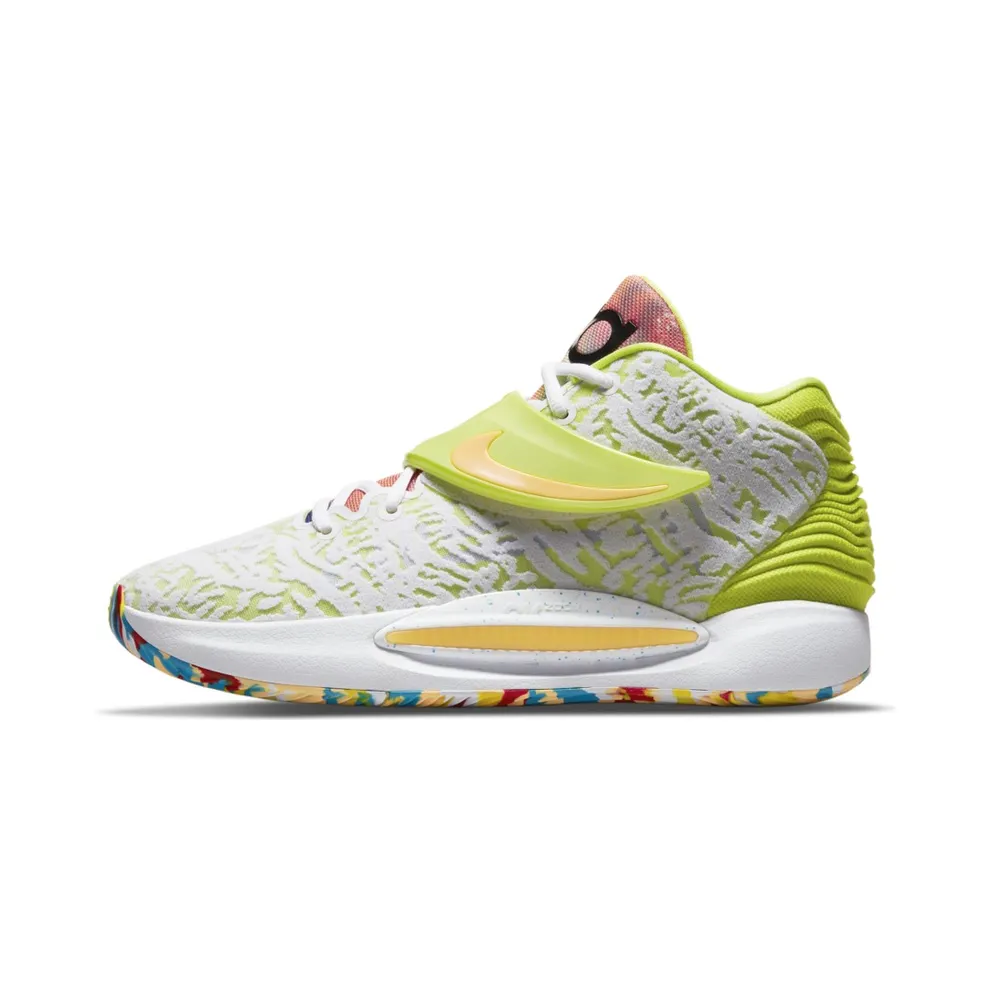 Nike KD 14 White Lime Green (CZ0170-101)