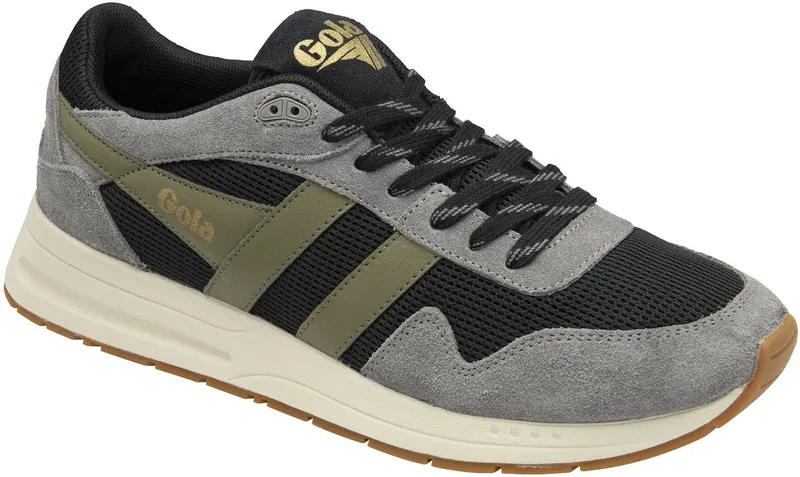 Gola sneaker Zwart/Grijs/Kaki (CMB780BG)