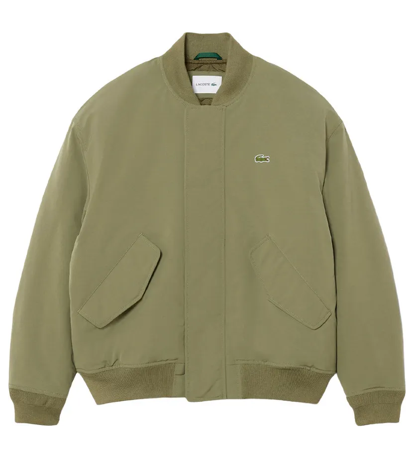 Lacoste – Bomberjacke aus wasserabweisendem Taft – Jacke-Windbreaker (BH1204-00-BMY)