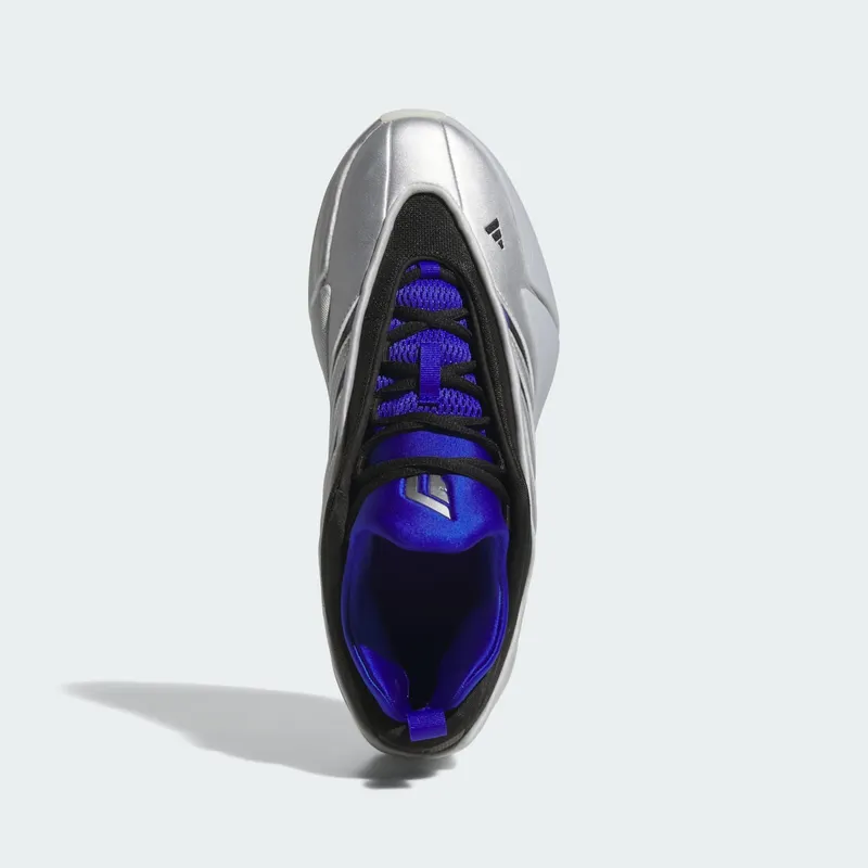 Adidas Dame 9 Silver Metallic / Core Black / Lucid Blue (JH6633)