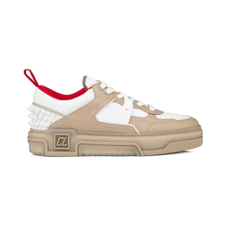 Christian Louboutin Astroloubi Flat Saharienne White (1240001 F688)