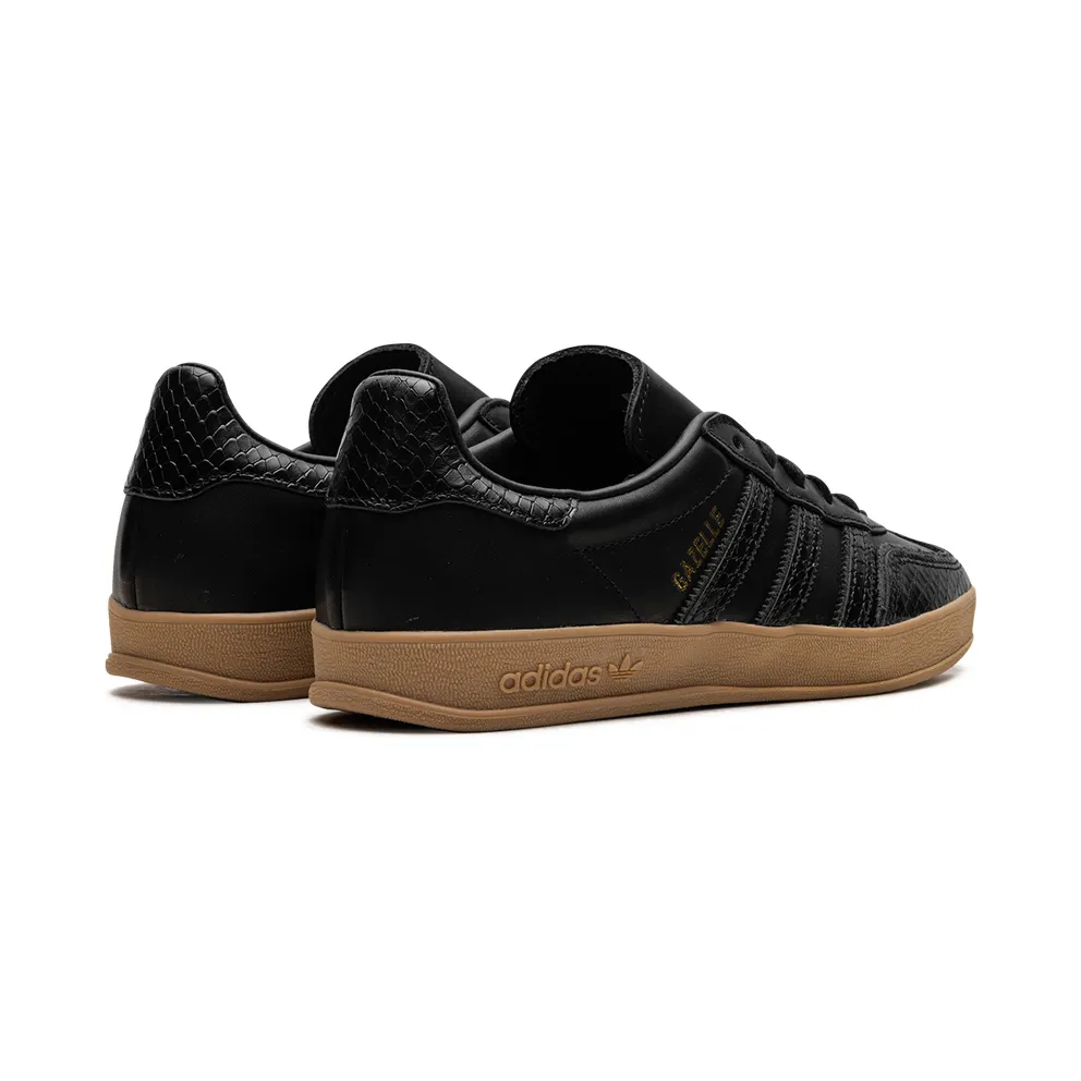Adidas Gazelle Indoor “Core Black Snakeskin” (IF1978)