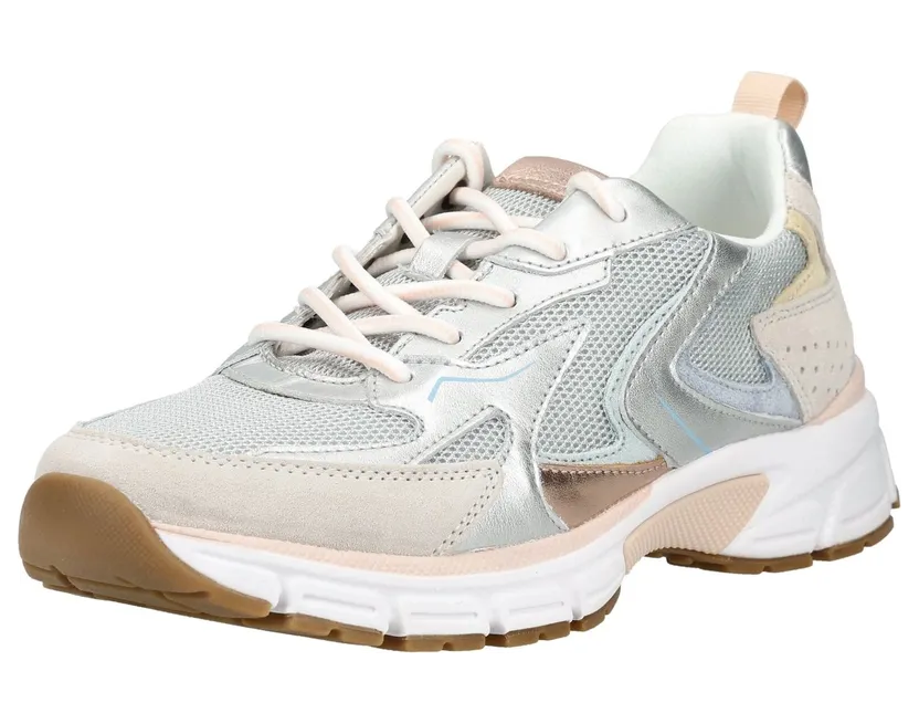 Gabor sneaker Basaltgrijs / Zilver / Offwhite (8653664)