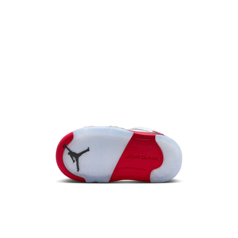 Air Jordan 5 TD “Fire Red – Black Tongue (2025)” (HQ7981-101)