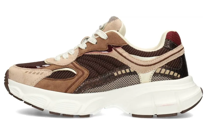 POSH by Poelman sneaker Bruin / Karamel / Cappuccino / Lichtbruin (C1352213PSH2)