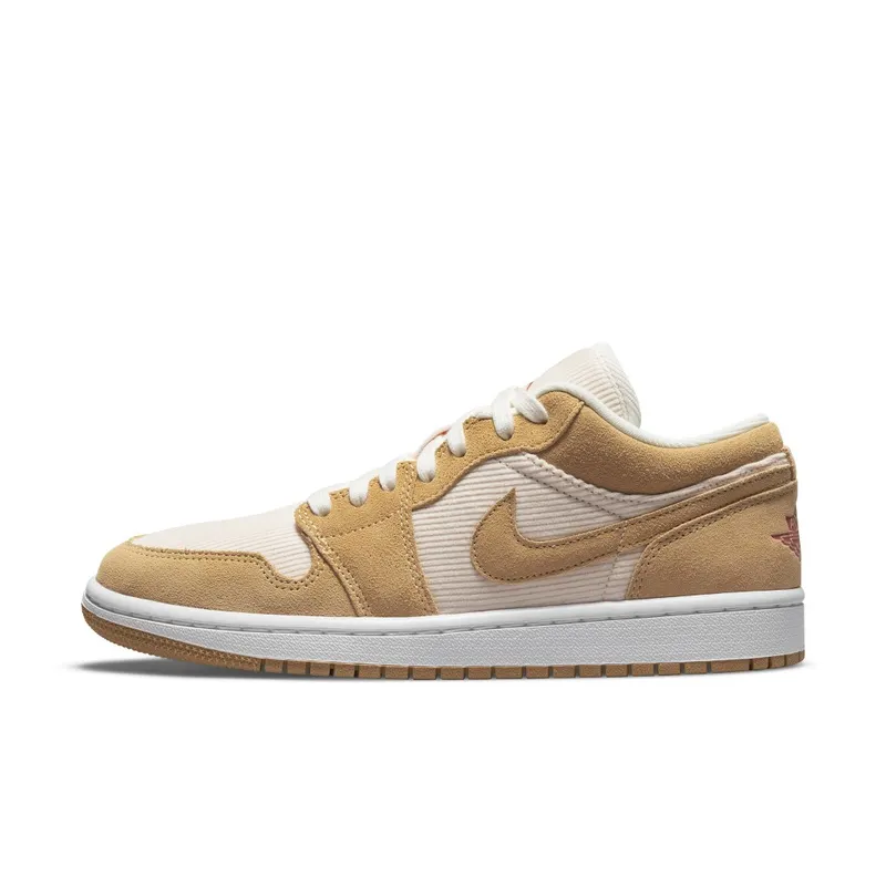 Jordan 1 Low SE Twine Orange Quartz Corduroy (W) (DH7820-700)