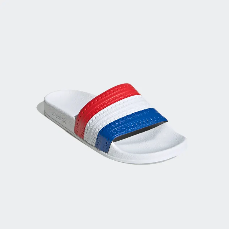 Adidas Adilette Slides Red / Cloud White / Blue (G55375)
