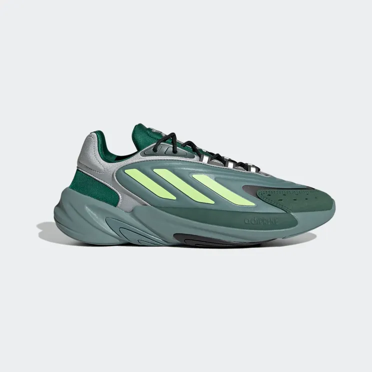 adidas Ozelia Dark Green / Hi-Res Yellow / Silver Metallic (GX3631)