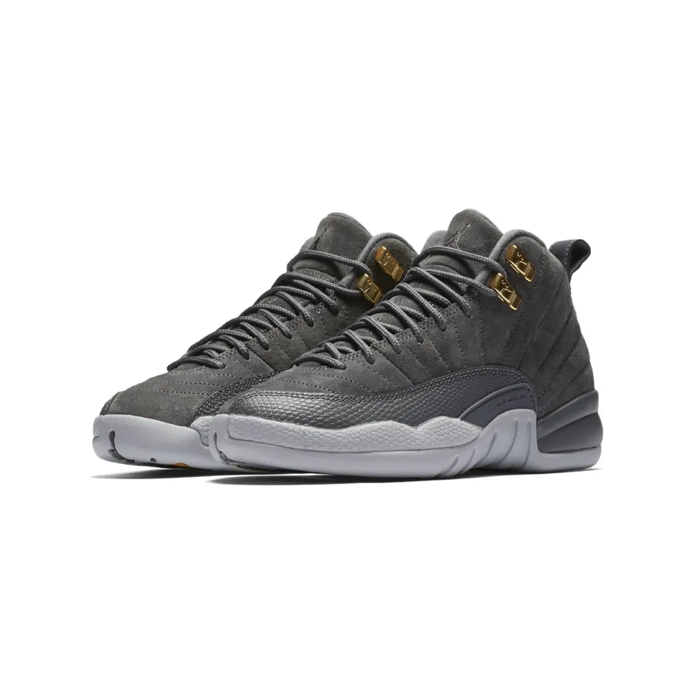 Jordan 12 Retro Dark Grey (GS) (153265-005)