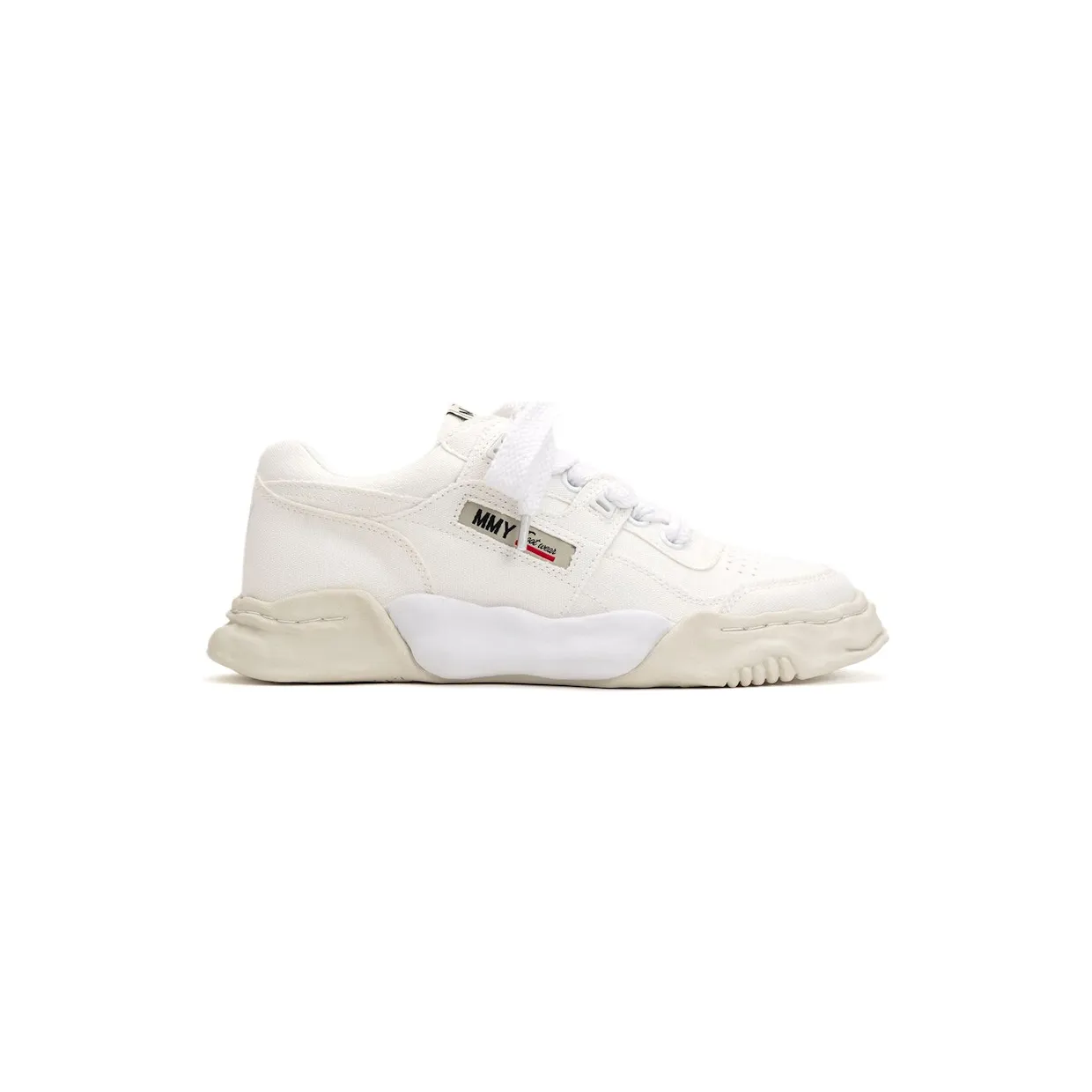 Maison Mihara Yasuhiro Parker OG Sole Canvas Low White (A13FW740-WHITE)