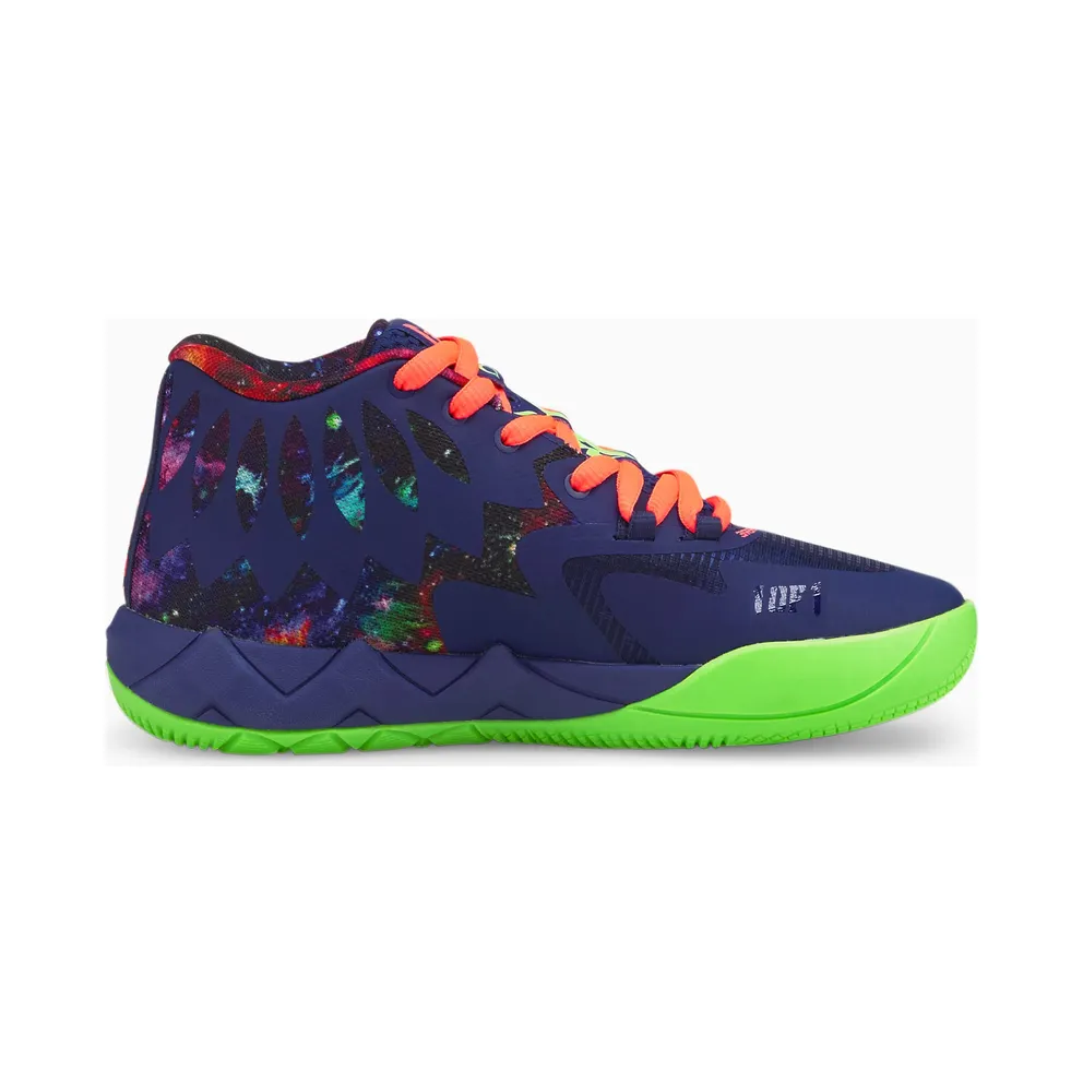 Puma MB.01 Galaxy Basketball Shoes Blue/Green (376677-07)