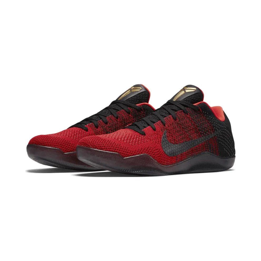 Nike Kobe 11 Elite Low Achilles Heel University Red/Metallic Gold-Black (822675-670)