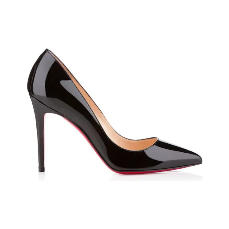 Christian Louboutin Pigalle 100mm Pump Black Patent Leather (3080680BK01)