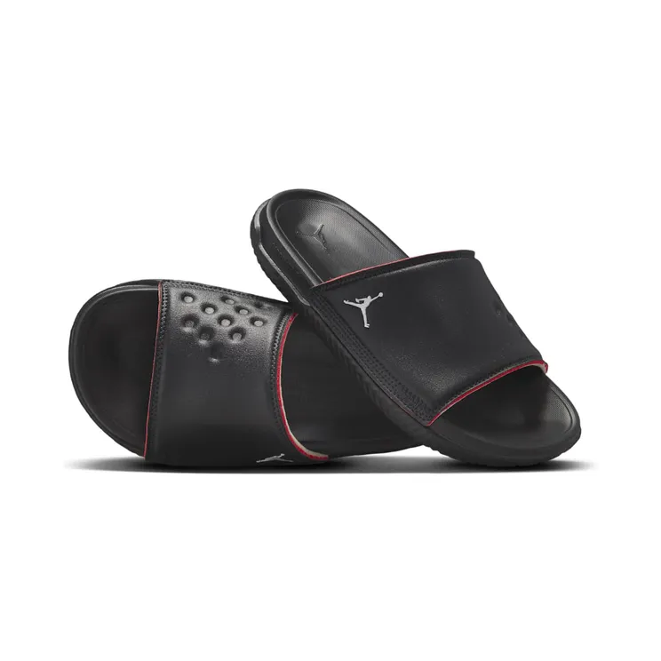 Jordan Play Slippers “Black / Photon Dust / Off-Noir / University Red” (DN3596-060)