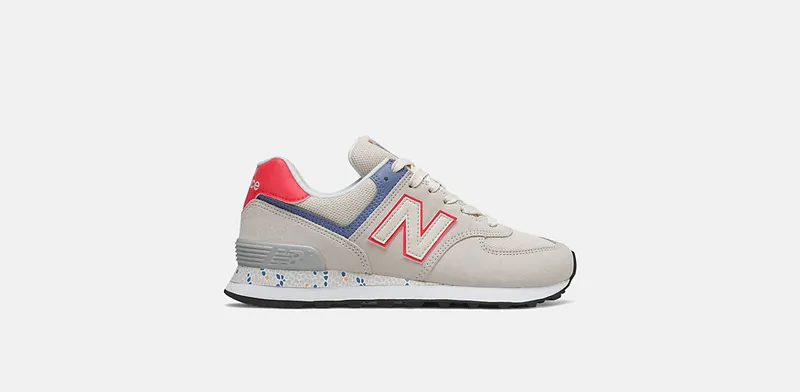 New Balance 574 Raw Silk Vivid Coral (WL574CL2)