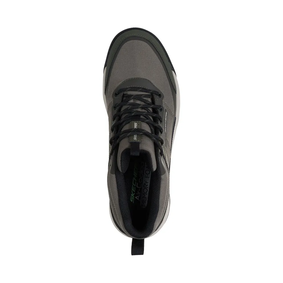 Skechers Waterproof: Urban Street Hiker Sneaker Olijf