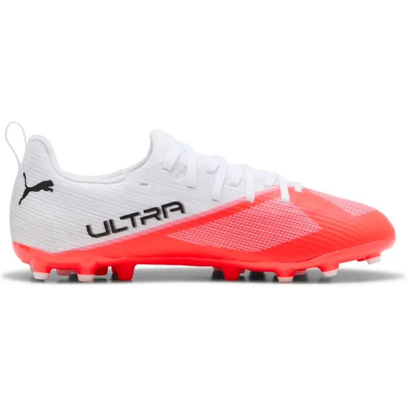 Puma ULTRA 7 MATCH MG Jr für Kids, rot, Größe 38 EU / 5 Kids UK (109159)