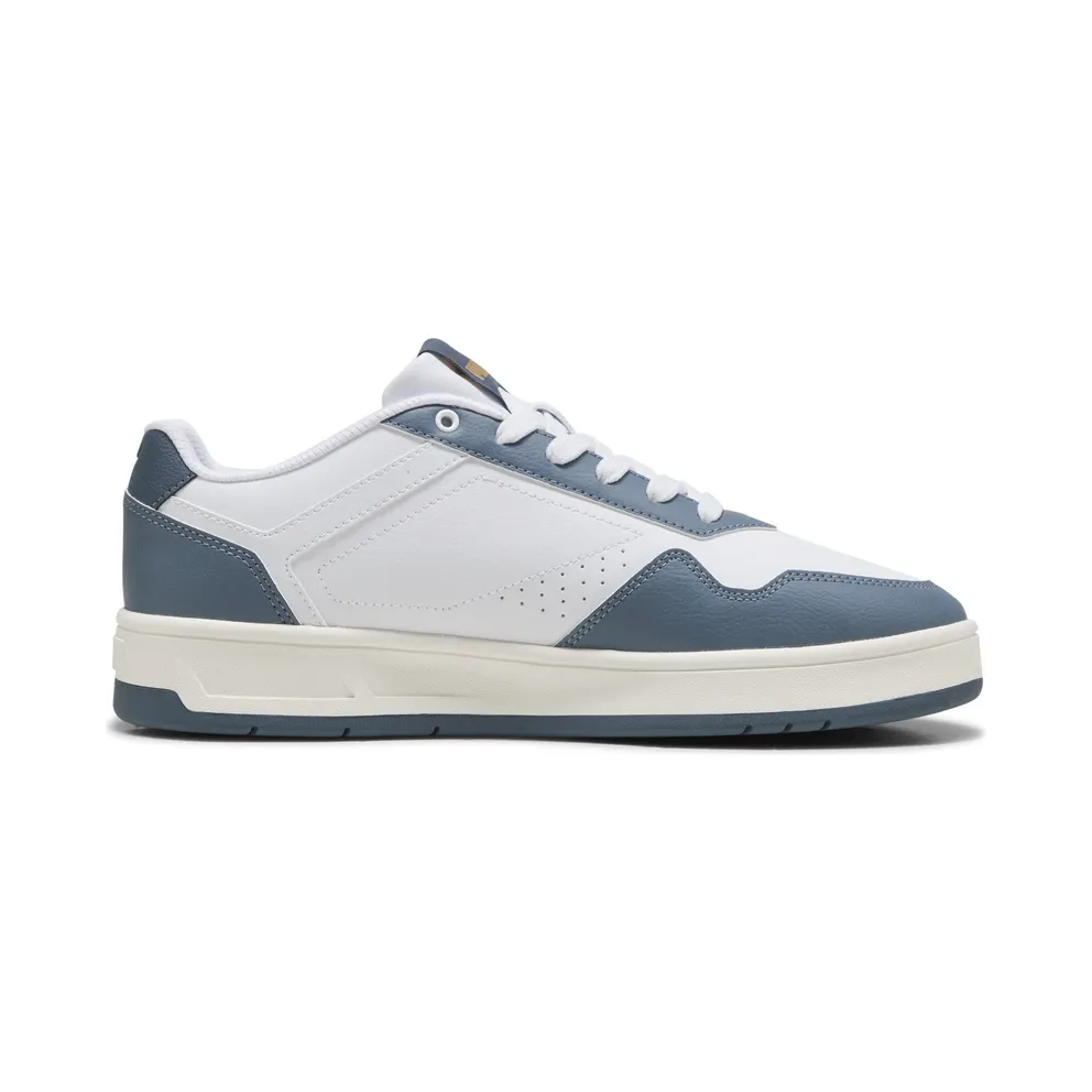 Puma Court Classic “Puma White / Evening Blue” (395018_25)