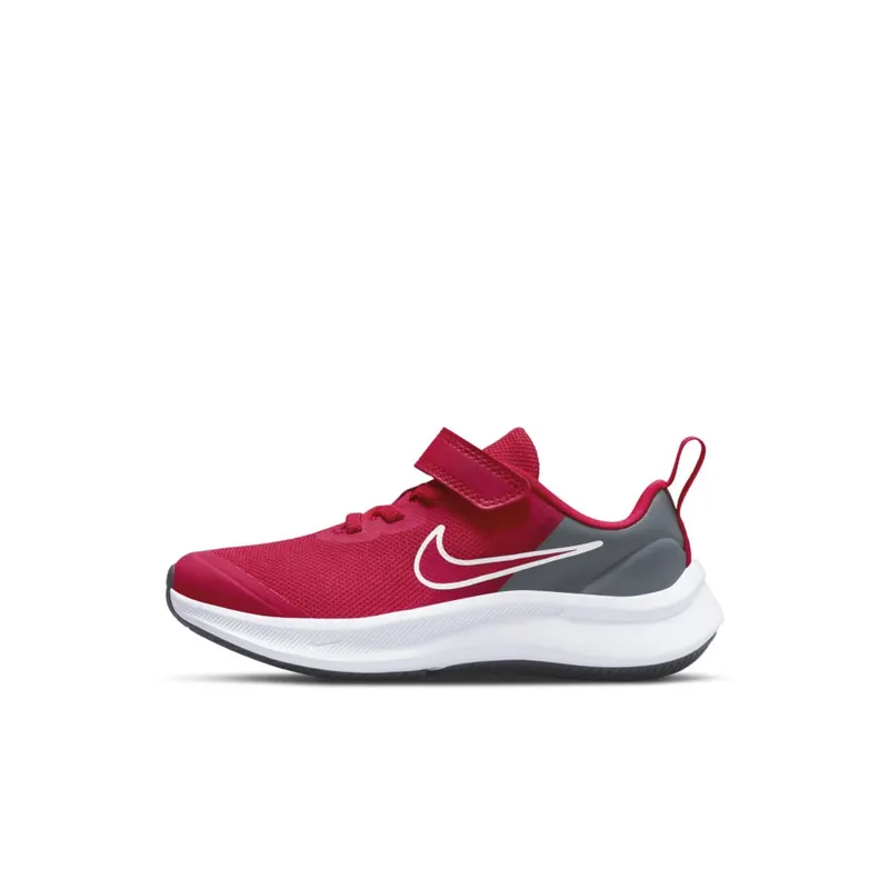 Nike Star Runner 3 Younger Kids’ Red 50% Sustainable Materials (DA2777-607)