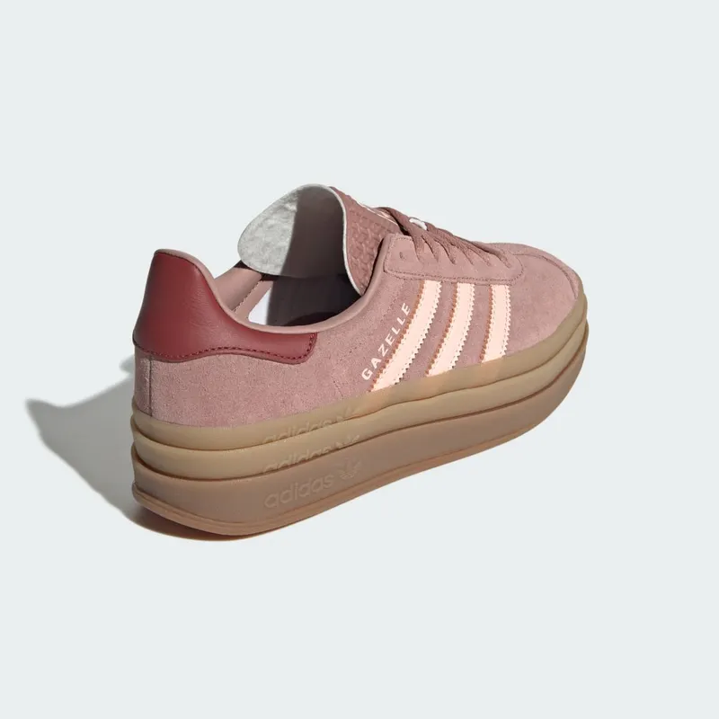 Adidas Gazelle Bold Warm Clay / Clear Orange / Preloved Ruby (JH9666)