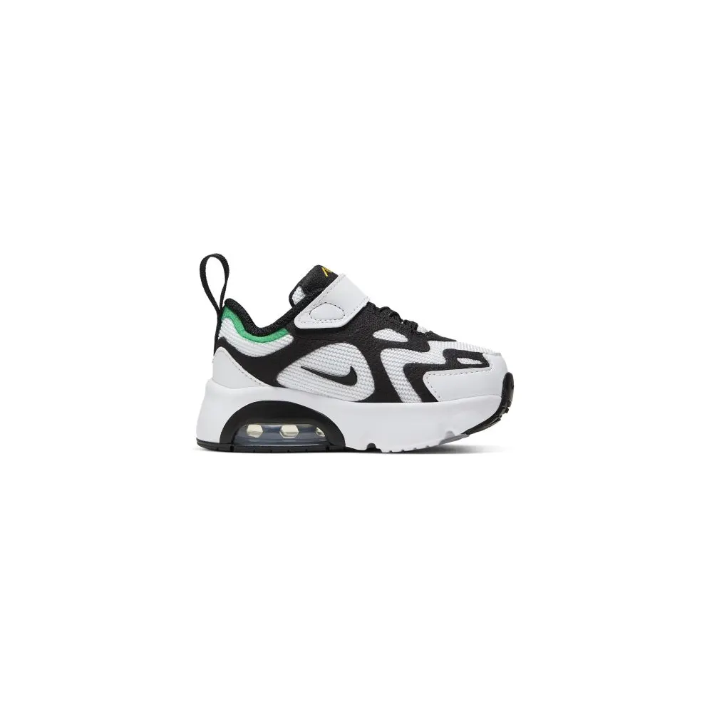 Nike Air Max 200 Rasta (TD) White/Bright Crimson-University Gold-Black (AT5629-100)
