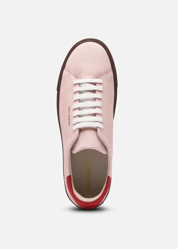 Axel Arigato Clean 90 Sneaker “Light Pink,Red” (F4625002)