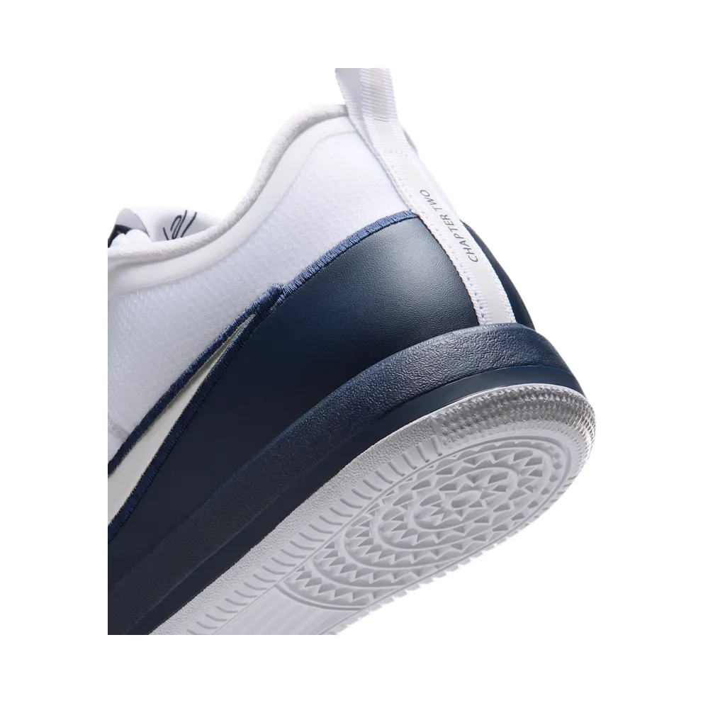 Nike Book 2 – “White / Midnight Navy / Metallic Silver” (IZ2372-107)