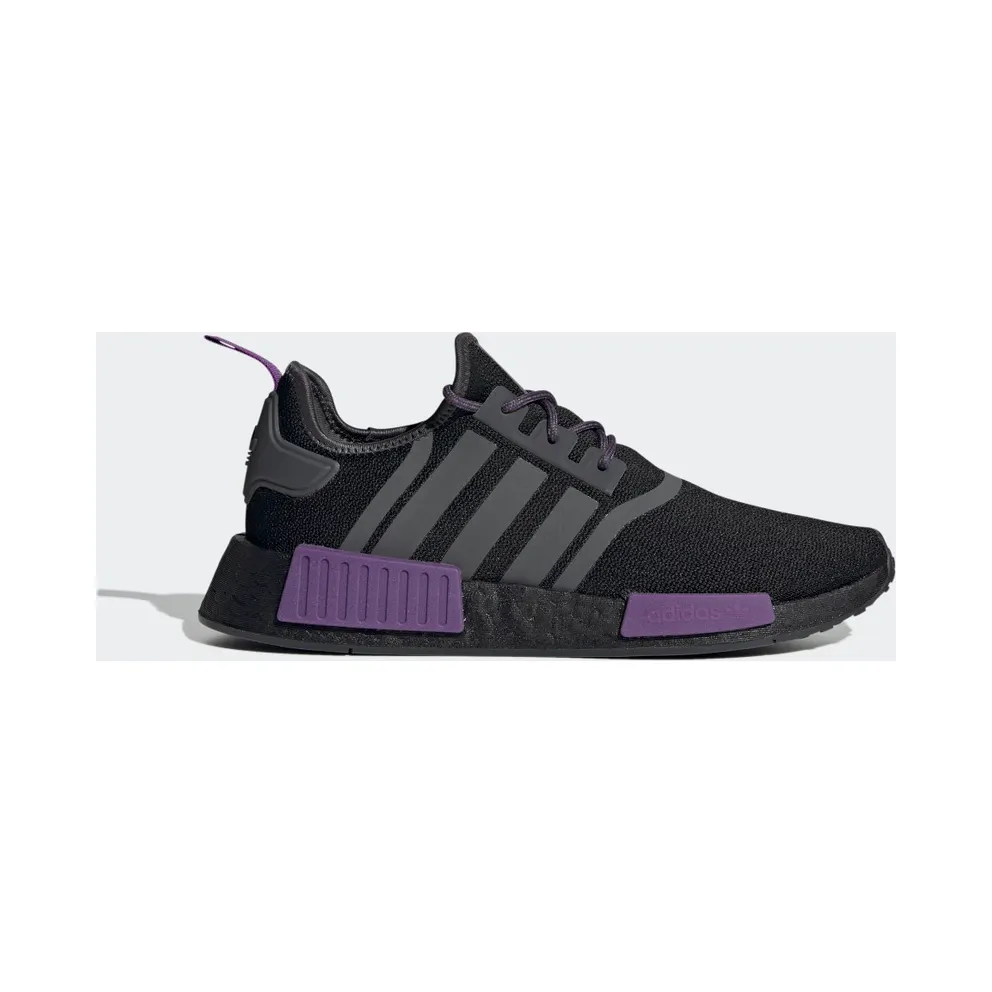 Adidas NMD_R1 Core Black / Grey Five / Active Purple (GW5664)