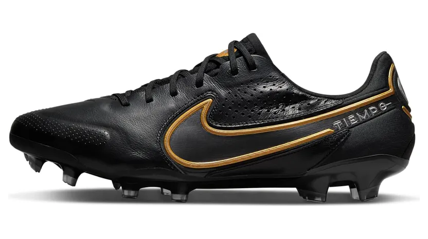 Nike Tiempo Legend 9 Elite FG Black Metallic Gold (CZ8482-007)
