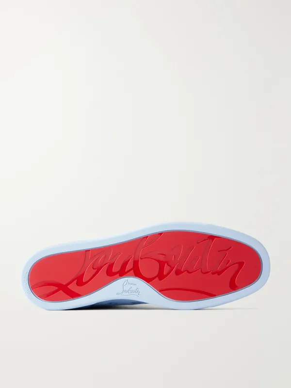 Christian Louboutin Louis Junior Suede Light blue (3260286)