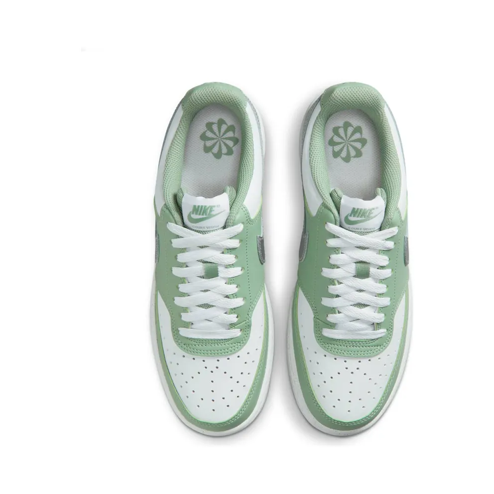 Nike Court Vision Low Next Nature Steam White Metallic Silver (DH3158-014)