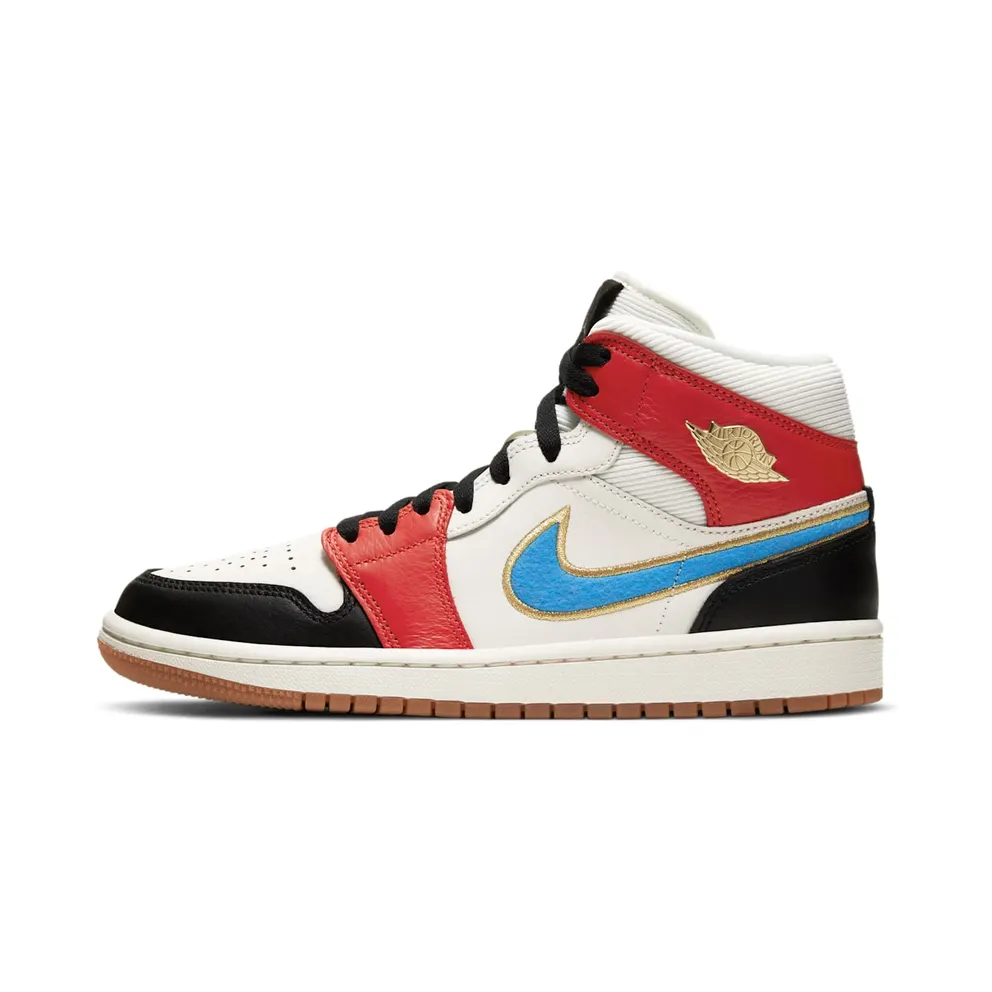 Jordan 1 Mid Let(Her)Man (W)