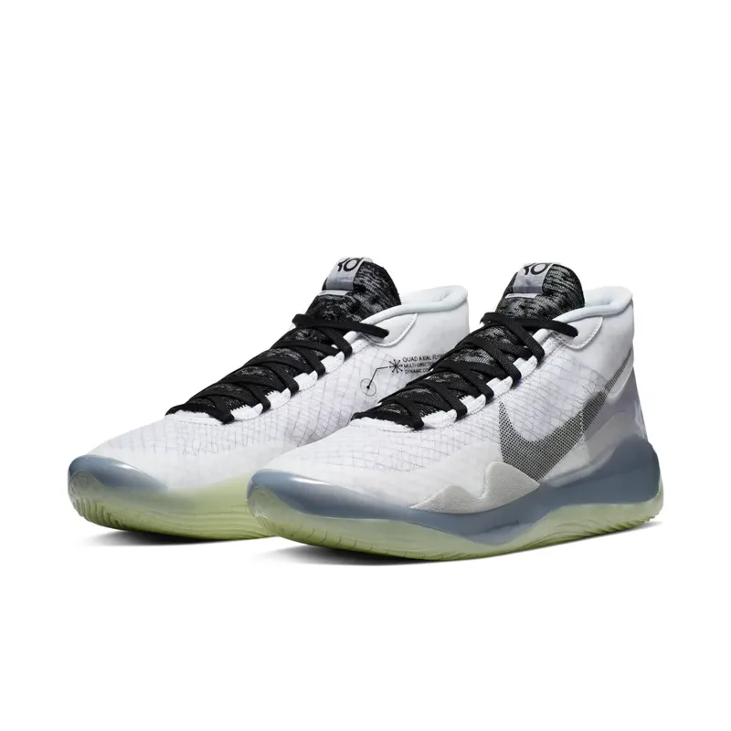 Nike KD 12 TB White Black White/Black (CN9518-100)