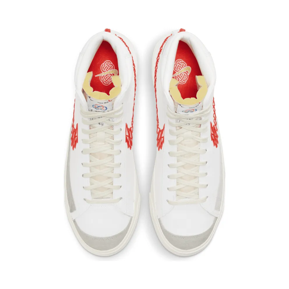 Nike Blazer Mid 77 Vintage Zig Zag White/Sail-Summit White-Bright Crimson (DD8489-161)