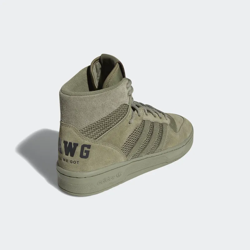 adidas Rivalry Hi We All We Got Legacy Green/Core Black/Lush Red (FX3470)