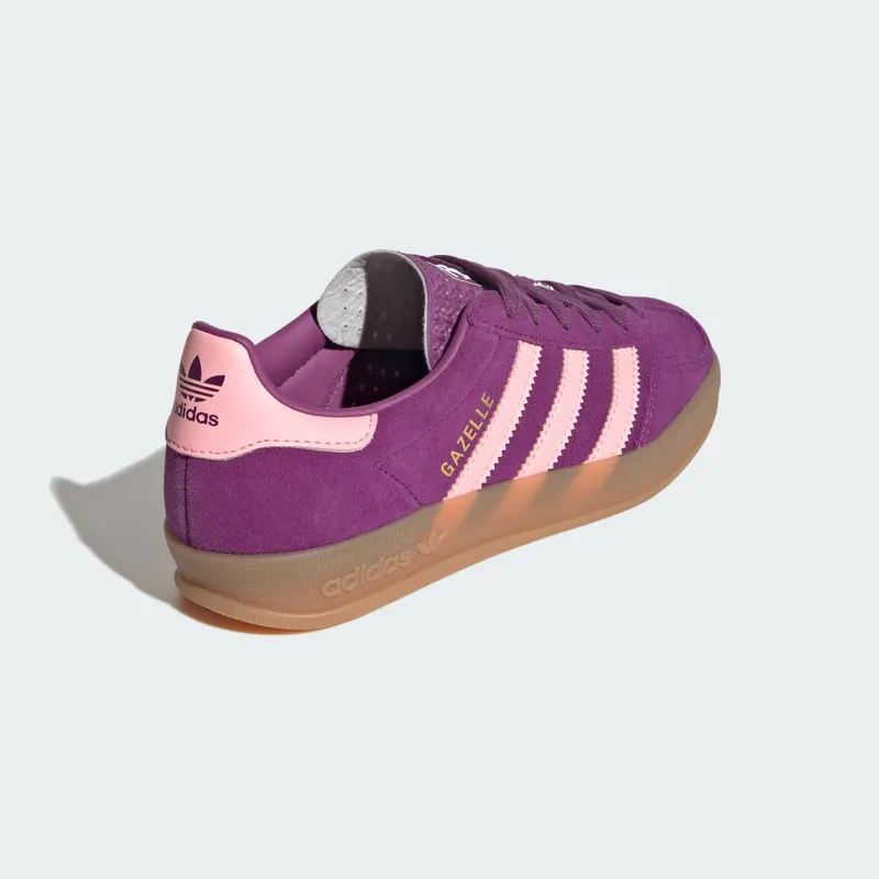 Adidas Gazelle Indoor Kids Rich Mauve / Glow Pink / Cloud White (JP8766)