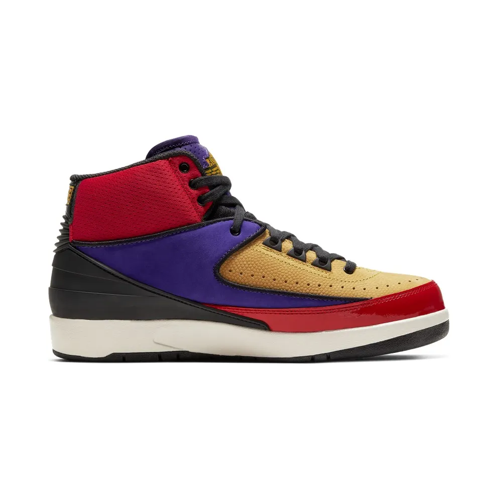Jordan 2 Retro Multi-Color (W) University Red/Black-Court Purple (CT6244-600)