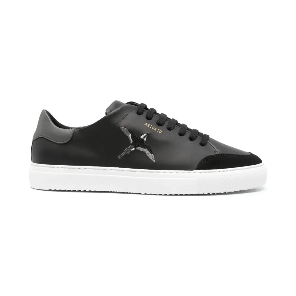 Axel Arigato Clean 90 Triple B Bird leren sneakers – Schwarz (F1739002)