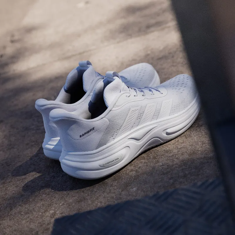 Adidas CLOUDFOAM CUXXION RAPIDFIT Shoes Cloud White / Light Solid Grey / Cloud White (HP3446)