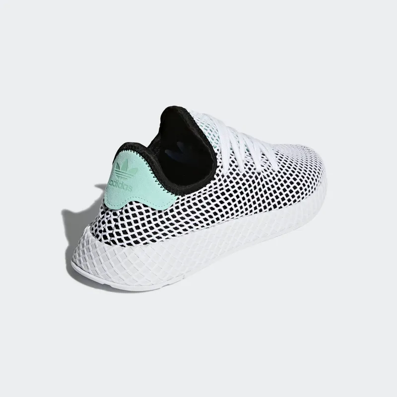 adidas Deerupt Core Black Easy Green Core Black/Easy Green/Footwear White (B28076)