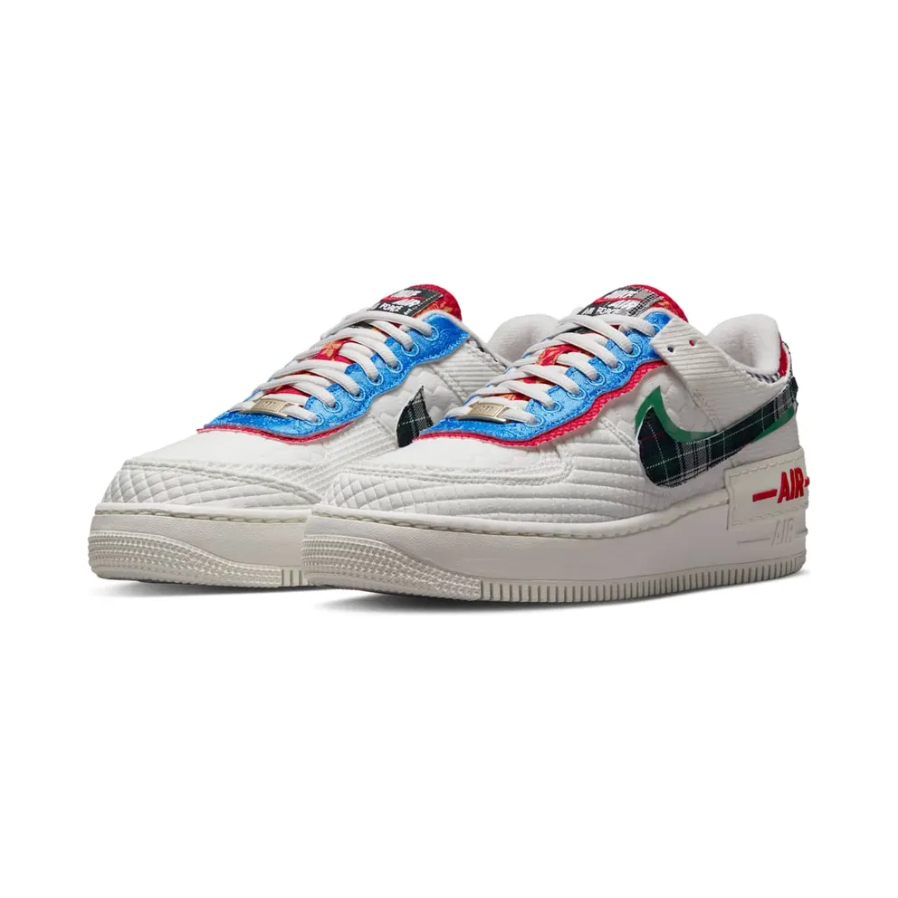Nike Air Force 1 Low Shadow Sail Classic Green University Blue (DZ5193-100)