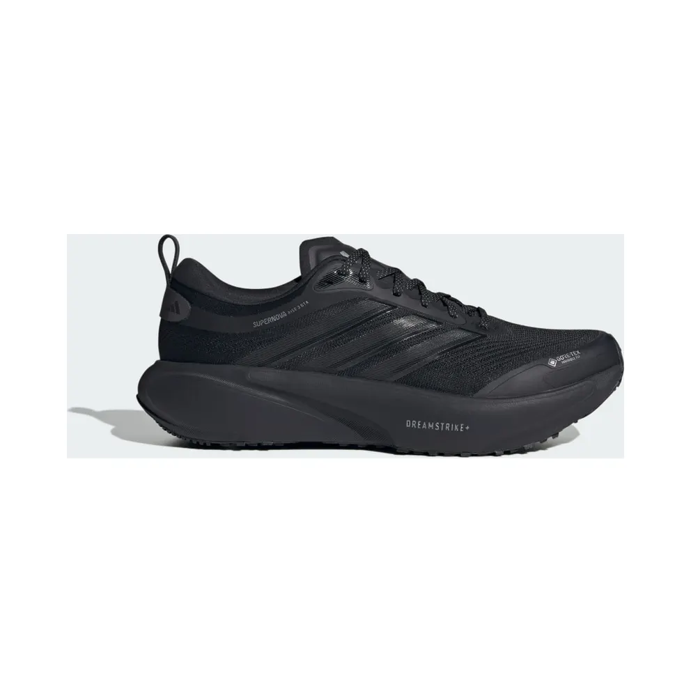 Adidas SUPERNOVA RISE 3 GTX Running Shoes Core Black / Core Black / Tech Grey Metallic (KI3134)