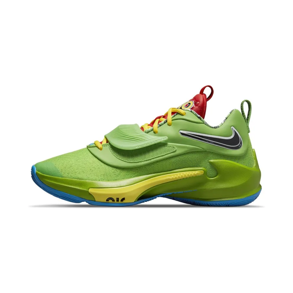 Nike Zoom Freak 3 “Green Bean / White / Action Red / Black” (DC9364-300)