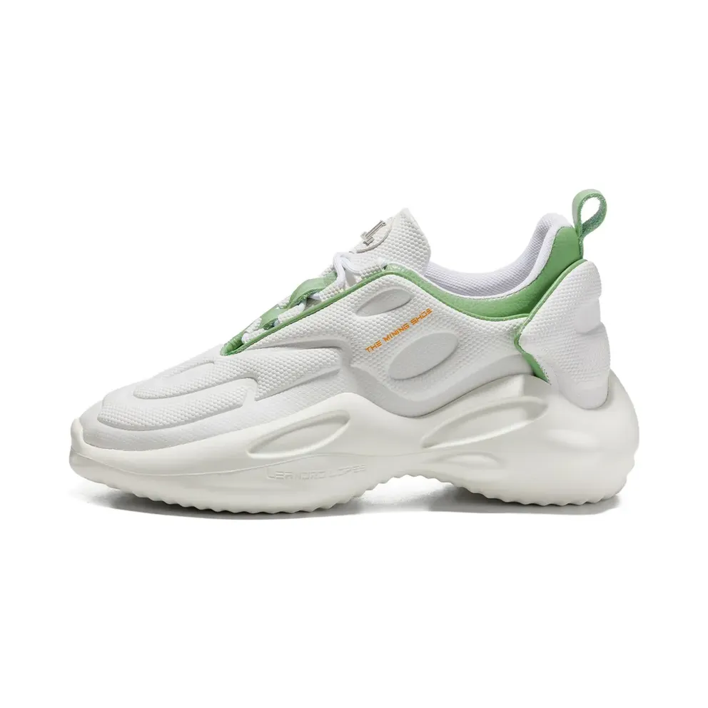 Leandro Lopes Mining mit Logo-Detail – White (LLMININGP06)