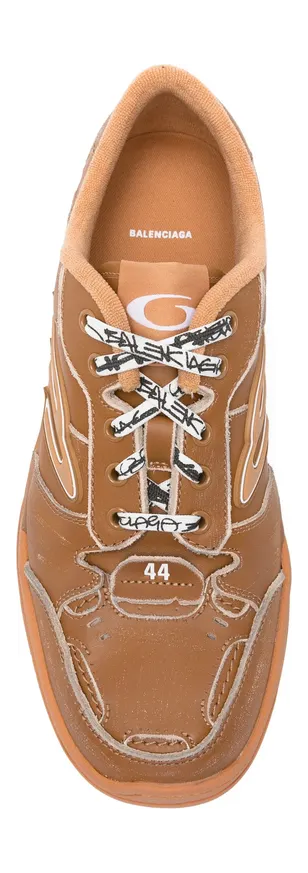Balenciaga Hamptons Lace-up “Brown” (841765 WCURS 2200) (2)