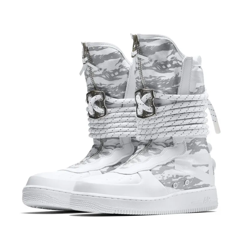 Nike SF Air Force 1 High Winter Camo White/White-White (AA1130-100)