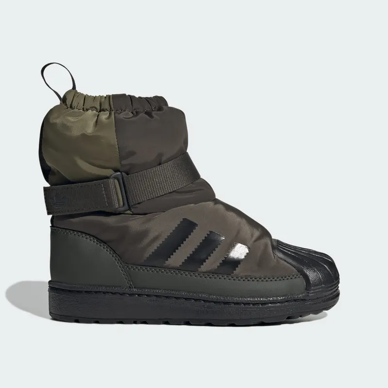 Adidas Superstar 360 Winterized Boot Kids Shadow Olive / Core Black / Focus Olive (JQ7950)