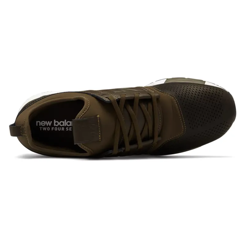 New Balance 247 Leather Olive Olive/White (MRL247NO)