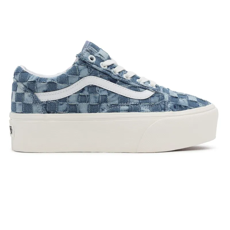 VANS Geweven Old Skool Stackform Shoes Blue (VN0A7Q5MB6A)